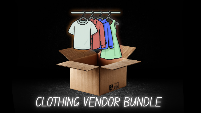 CLOTHING VENDOR BUNDLE